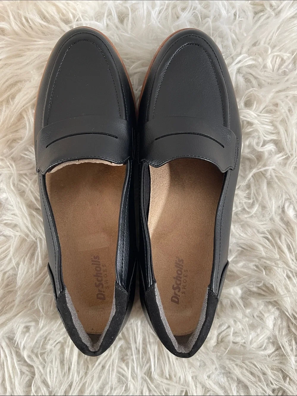 DR. SCHOLL’S Nice Day Loafer Slip In Shoes Black  Size 8 NEW